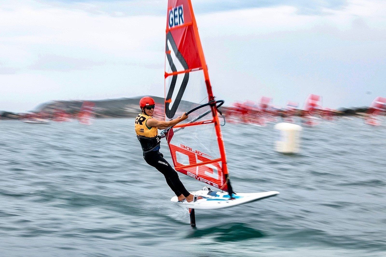 IQ Foil Youth Sailing WM Bzios 2023: Sophia Meyer und  Lenny Friemel mit Top-Ergebnissen 