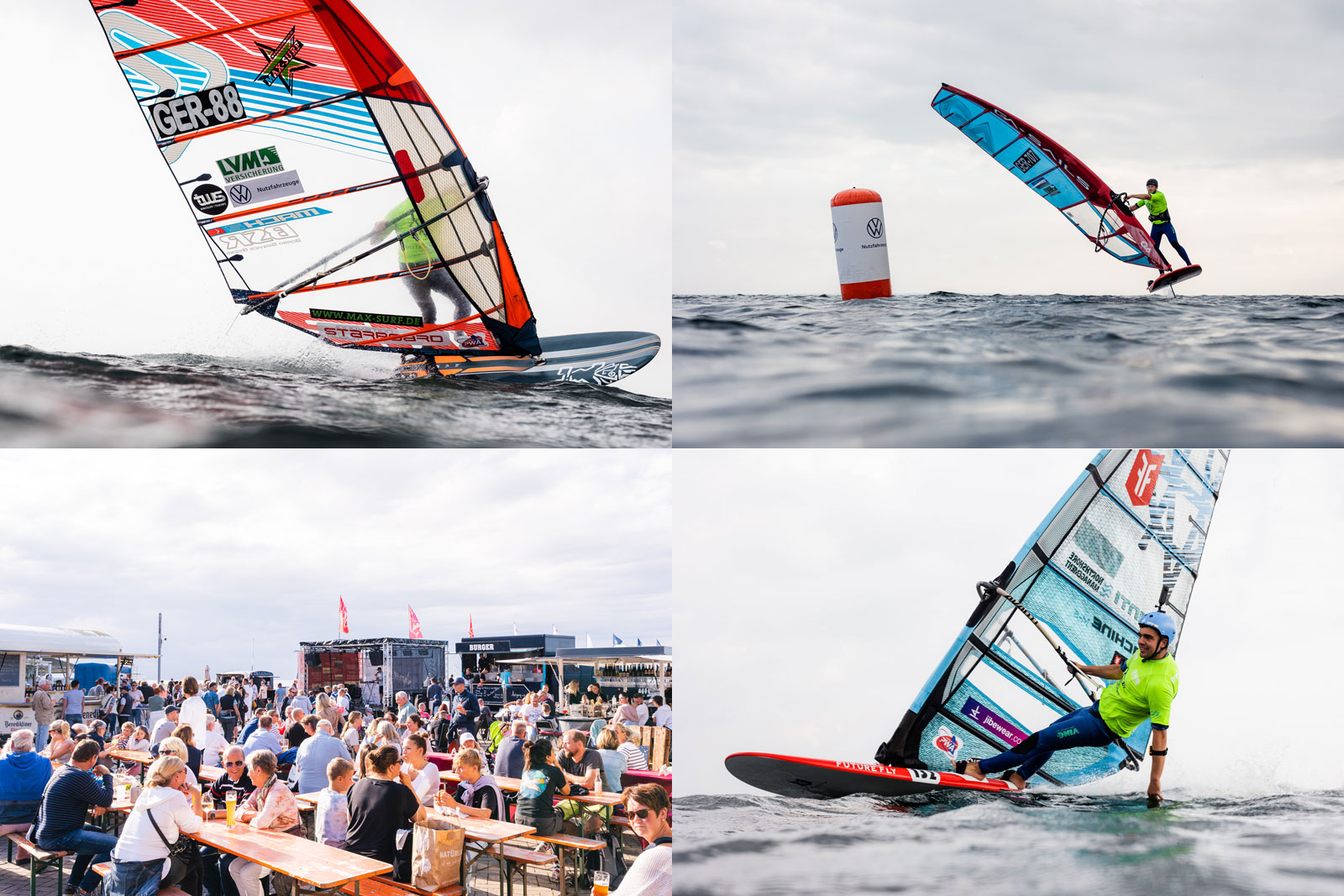 Windsurfing Europameisterschaften in Heiligenhafen