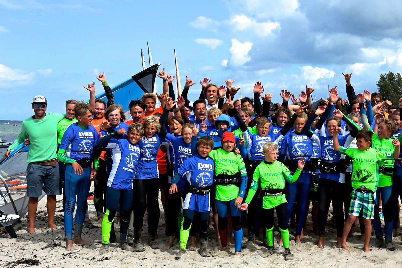 Windsurf Kids Camp mit Vincent Langer: 48 Kinder, 11 Coaches, 1080 Brötchen und Spaß ohne Ende 