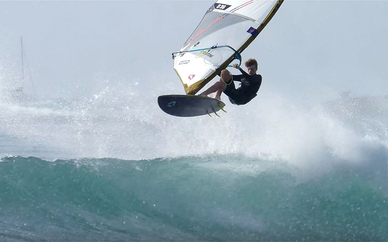 Windsurfing on Cabo Verde Sal 2024 - Tobias Bjrn