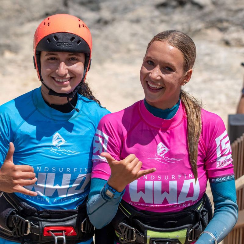 Santina Pillonel und Sarah Kenyon (PWA/IWT Scott Bauer)