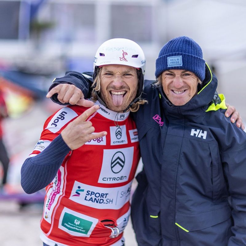 Balz Mller und Yentel Caers, Foto: PWA/John Carter
