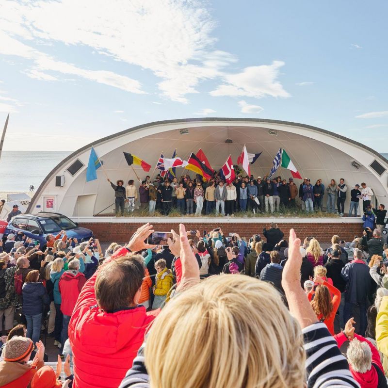 Die Begrung in der Musikmuschel von Westerland, Foto:  Finn Anjes Edling/MMP