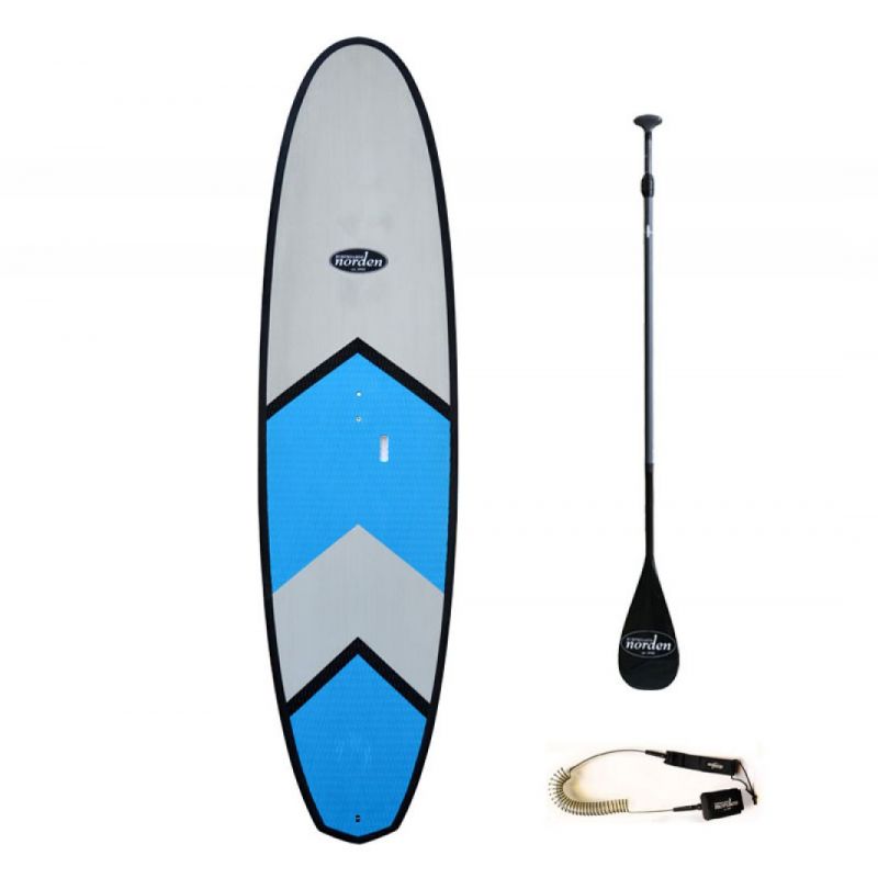 Softop SUP 108 + Fibreglas Paddle M + Coil Leash