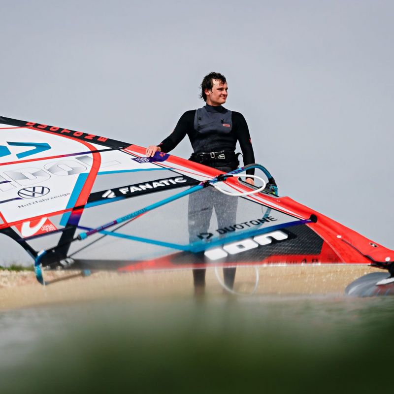 Niclas Nebelung am Strand