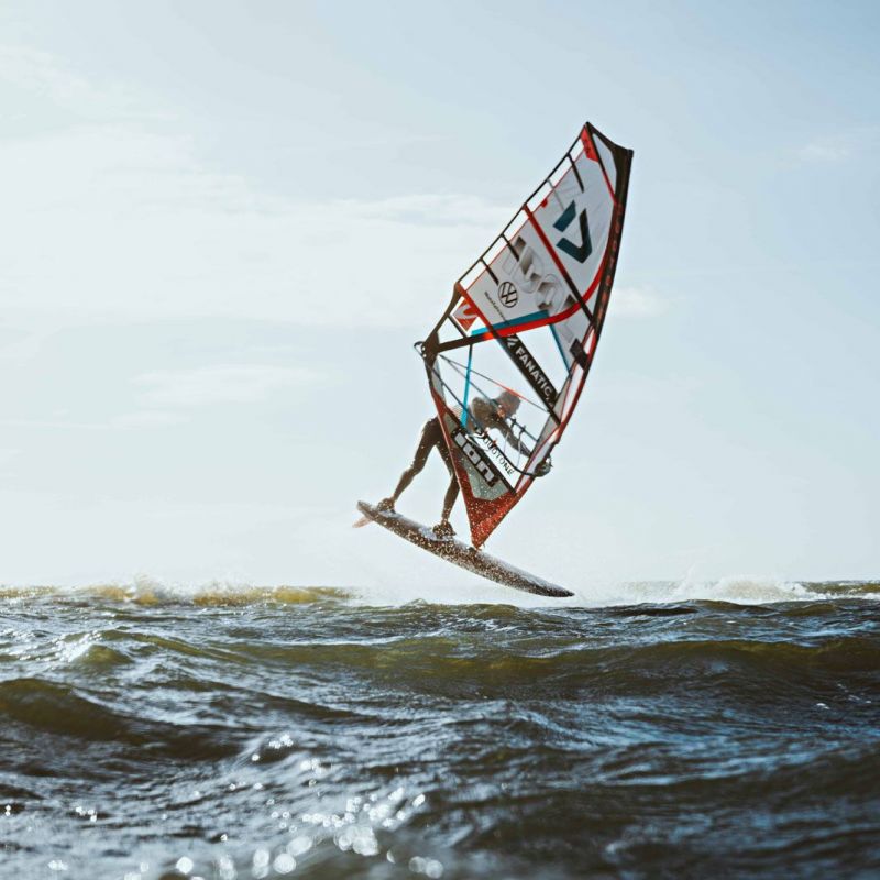 Marcus Friedrich erwischt beim Fotoshooting Niclas Nebelung im richtigen Moment