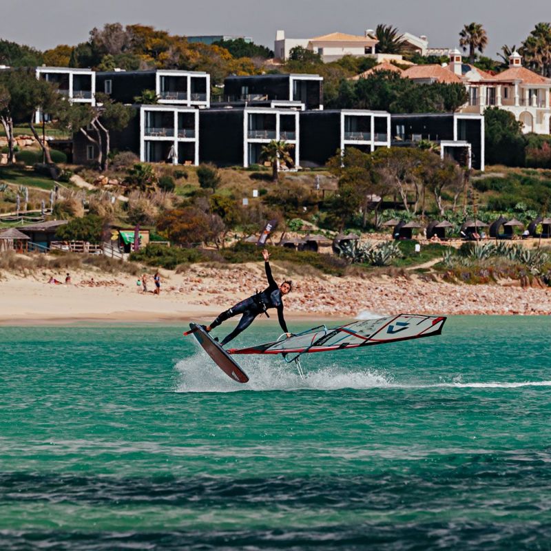 Niclas Nebelung beim Training