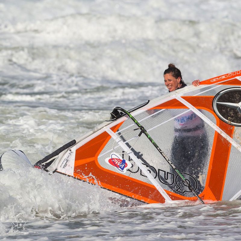 Raue Bedingungen zaubern bei Steffi Wahl allenfalls ein Lcheln ins Gesicht