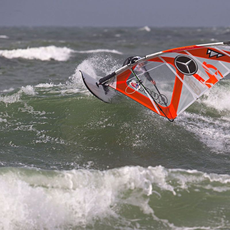 Auf der Sylter Welle beim letzten World Cup 2019