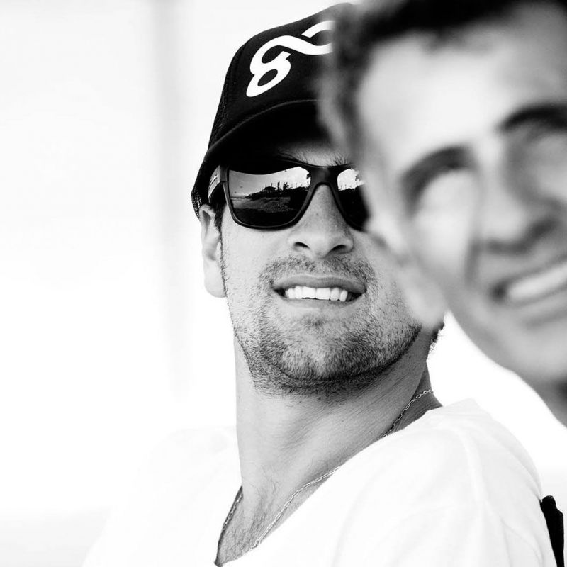 Brawzinho mit seinem Vater beim Aloha Classic