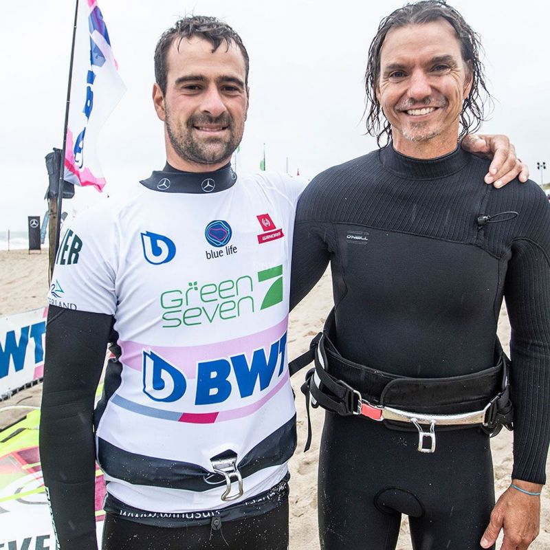 Francisco Goya mit seinem Teamfahrer