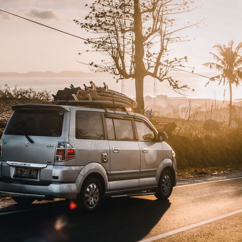 Sonnenaufgang auf Lombok/Indonesien mit dem Team vom Drop in Lombok Surfcamp.