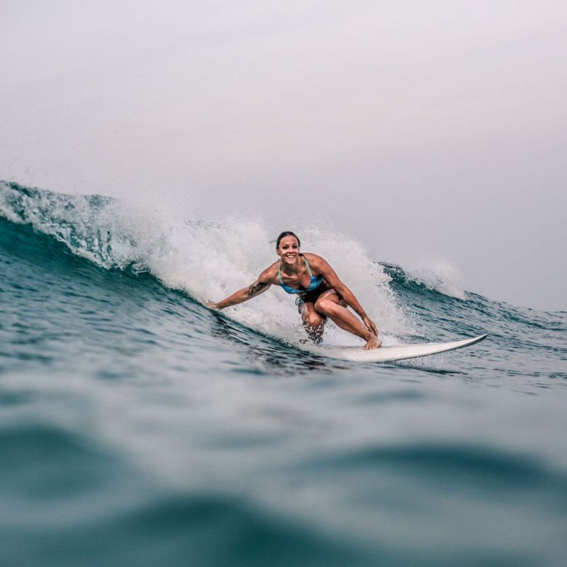 Meine Frau in ihrem Element.