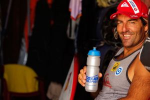 Stärkt sich für den nächsten Heat. Beim World Cup Furteventura 2014