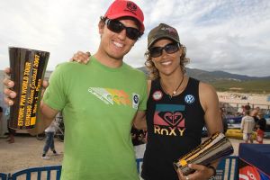 Daida Moreno und Víctor Fernández siegen in Guincho