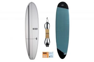 1rst Ride Mailbu 8“2 naked + Sock + Leash + Wax