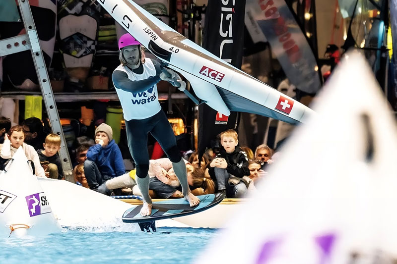 GWA Indoor World Cup Düsseldorf 2025: Gerard und Suardaz siegen beim Zeitrennen