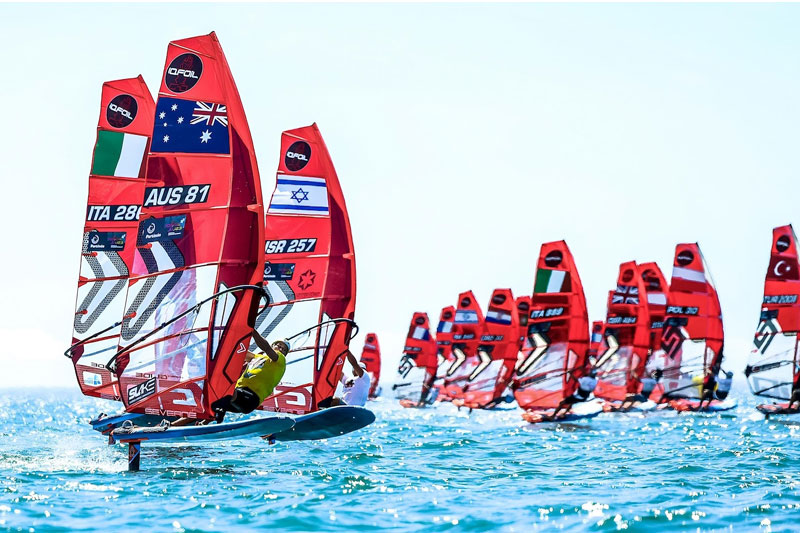 iQFOiL U23 World Championship Portimo 2025: Taktikwechsel bei nachlassenden Winden
