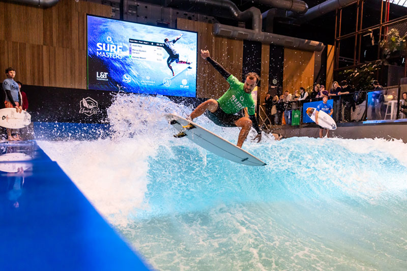 o2 SURF MASTERS RheinRiff D&uuml;sseldorf 2026: Hannes Mosh und Valeska Schneider setzen sich durch