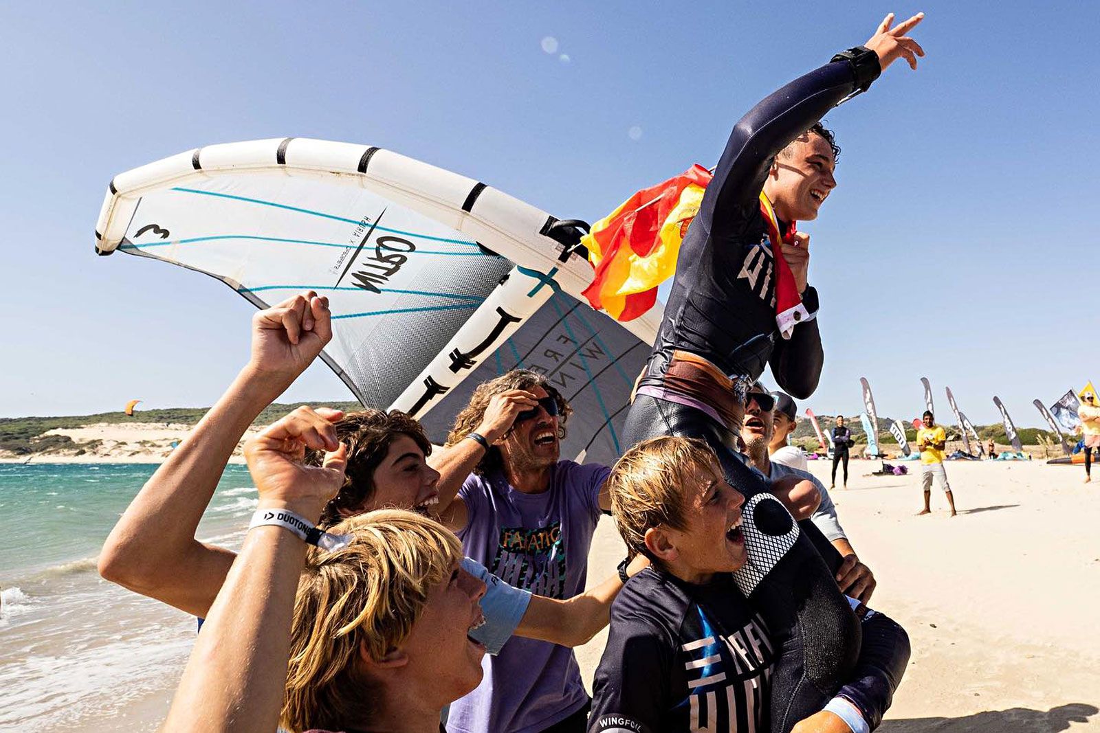 GWA World Cup Tarifa 2022: Paula Novotna und Xavi Corr gewinnen 