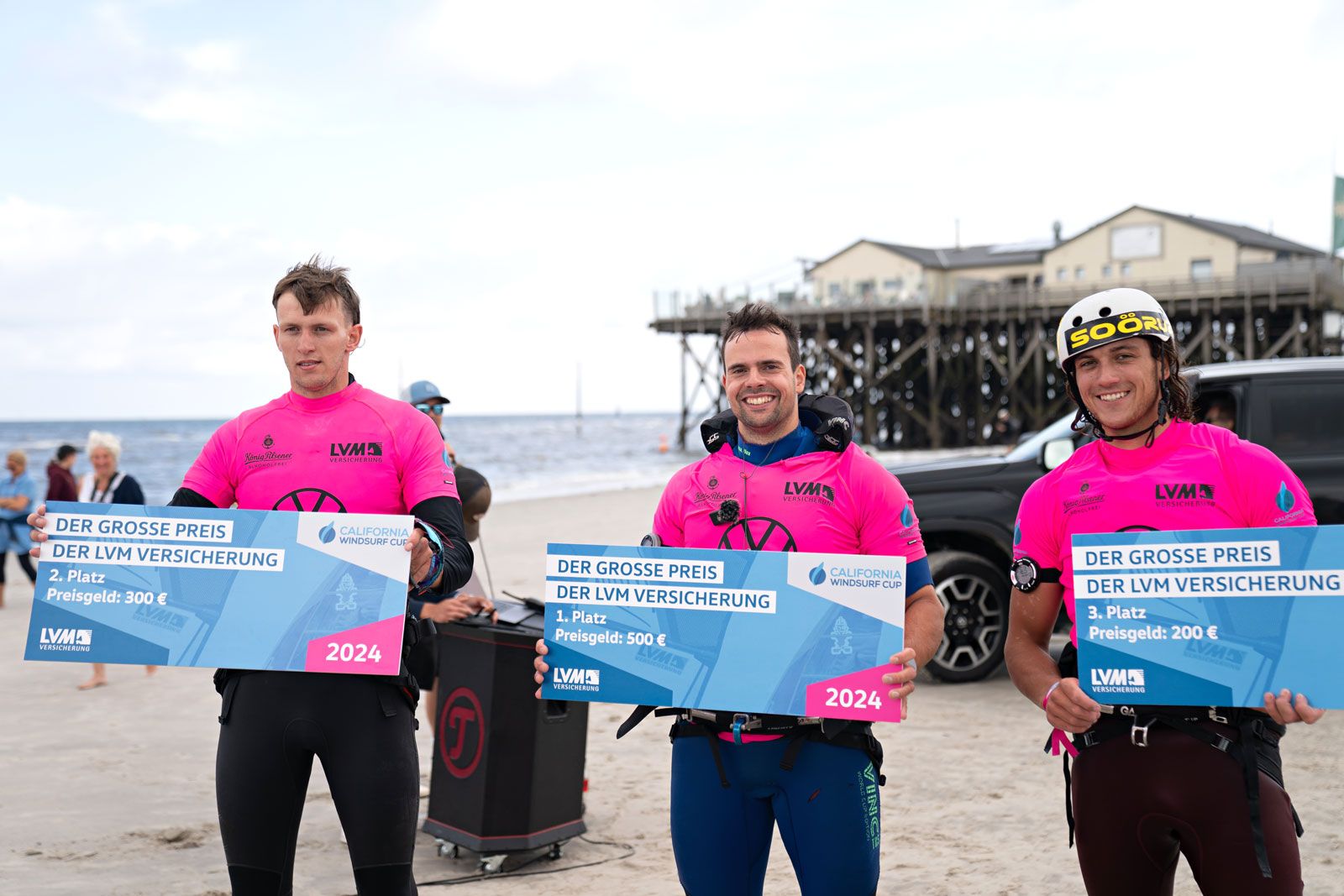 California Windsurf Cup St. Peter-Ording 2024: Amado Vrieswijk geht in Führung 