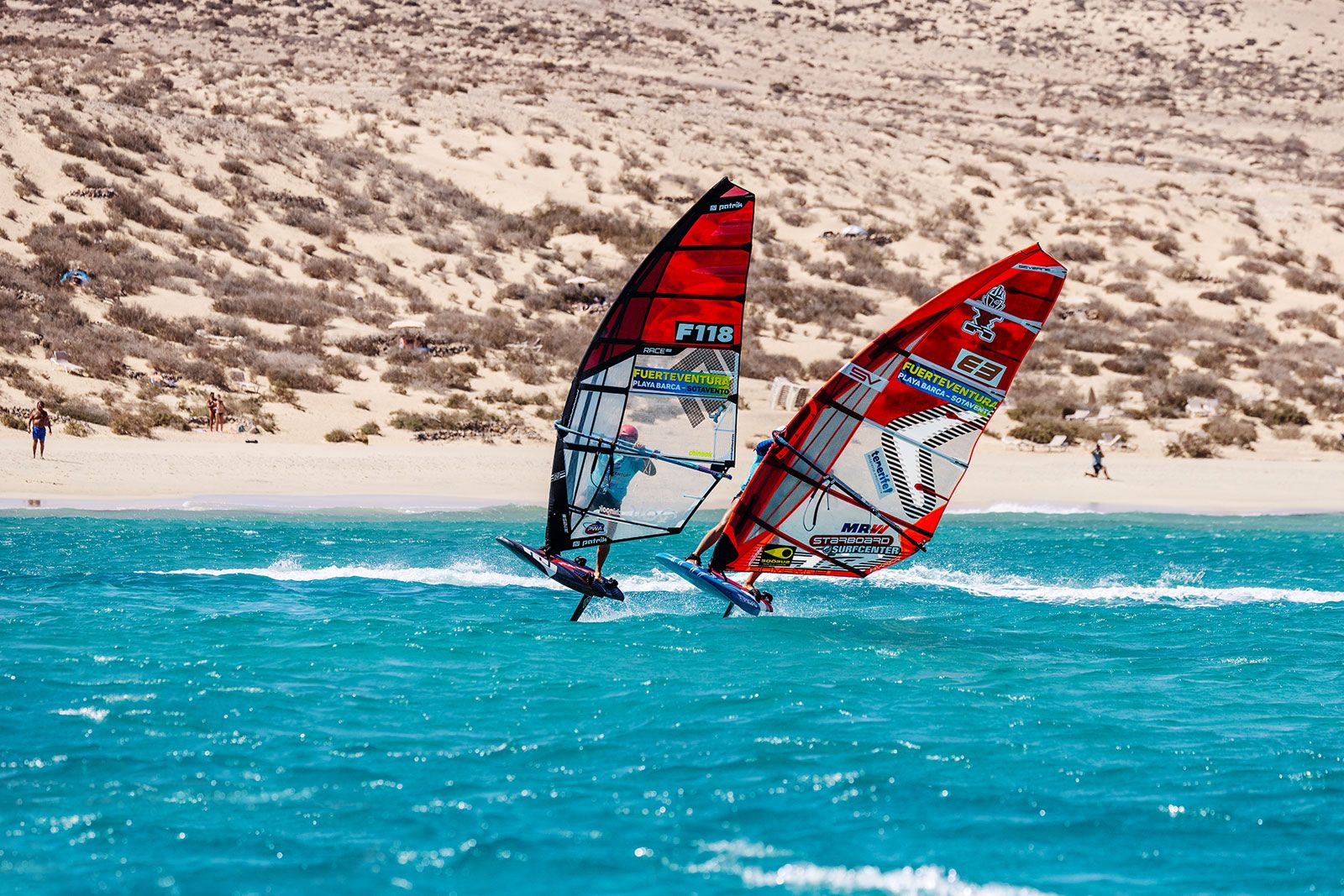 PWA World Cup Fuerteventura 2024: Marion Mortefon und Daniele Benedetti gehen in Führung 