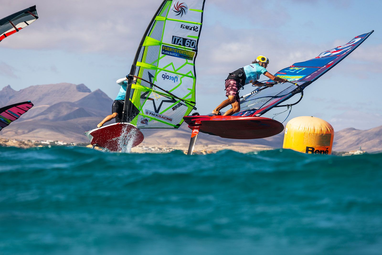 PWA World Cup Fuerteventura 2024: Marion Mortefon und Daniele Benedetti gehen in Führung 