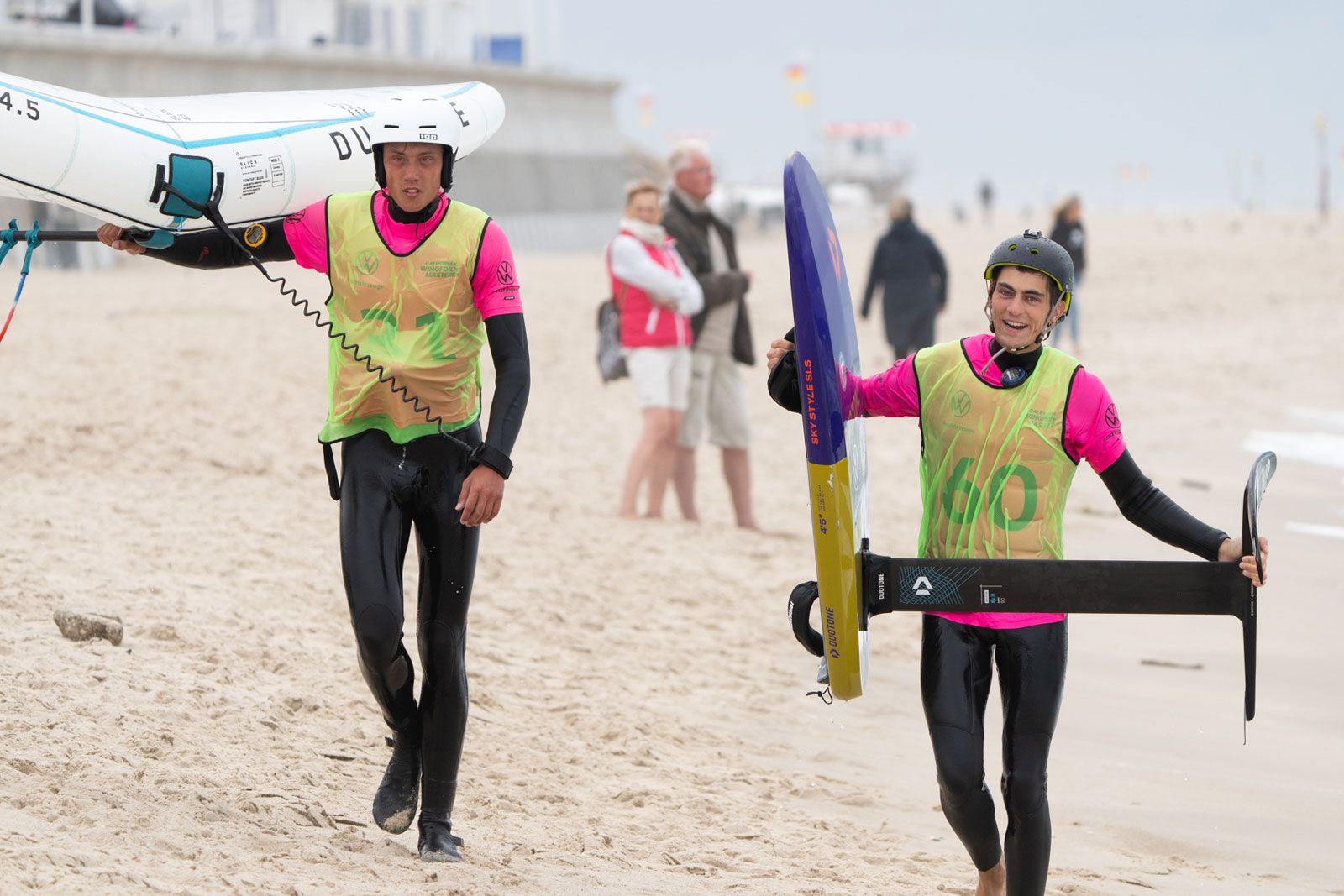 California Wingfoil Masters Sylt 2024: Wave Championship und Slalom Action 