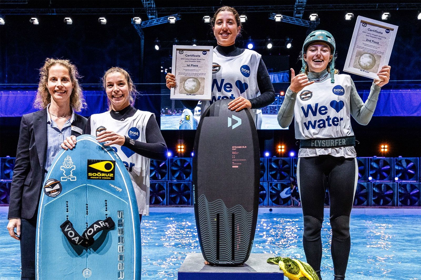 GWA Indoor World Cup Düsseldorf 2025: Gerard und Suardaz siegen beim Zeitrennen 