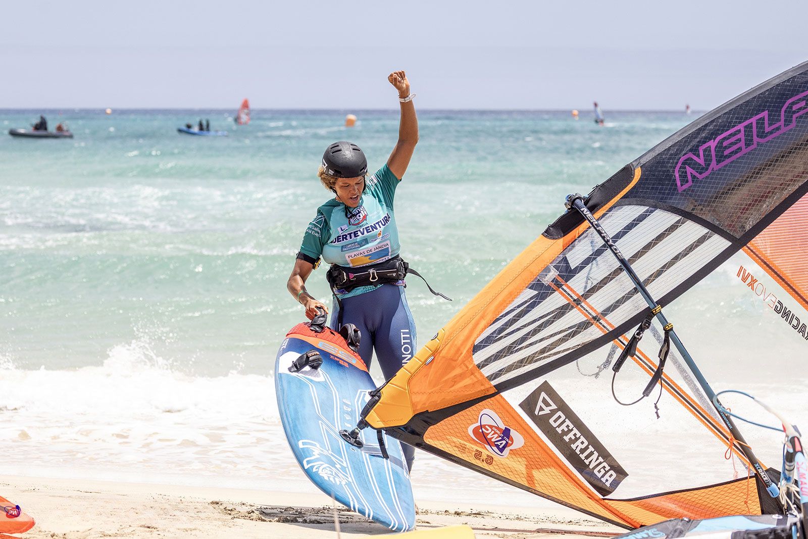 PWA World Cup Fuerteventura 2025: Sarah-Quita Offringa ist Slalom-X-Weltmeisterin 
