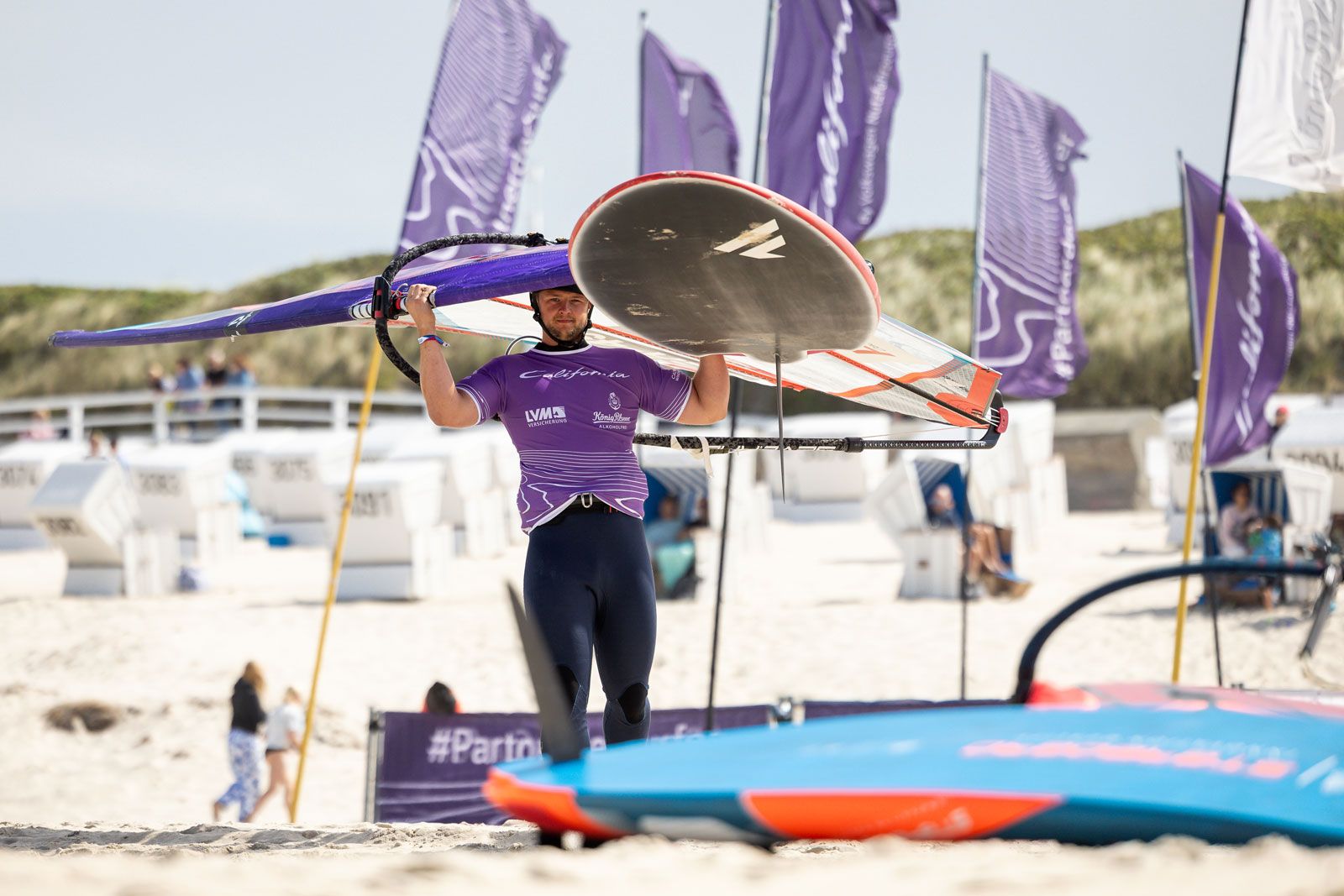 California Surf Cup Sylt 2025: Vincent Langer gewinnt beim Tower Race 