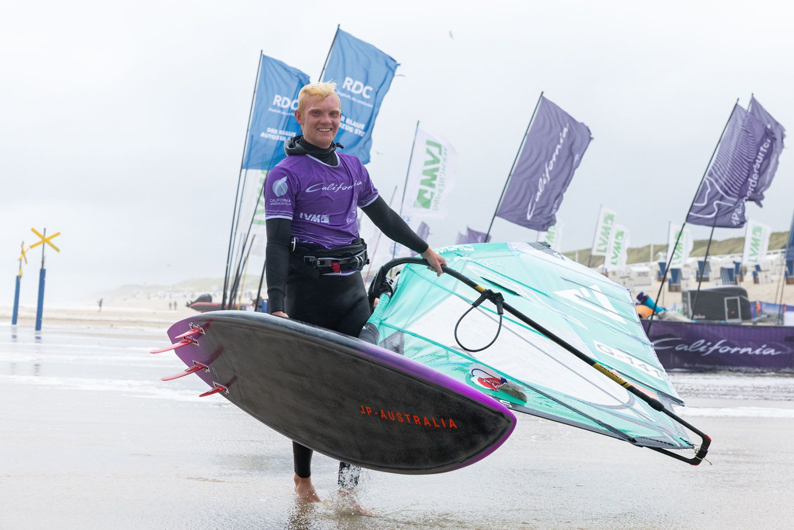 California Surf Cup Sylt 2025: Vincent Langer siegt beim Waveriding