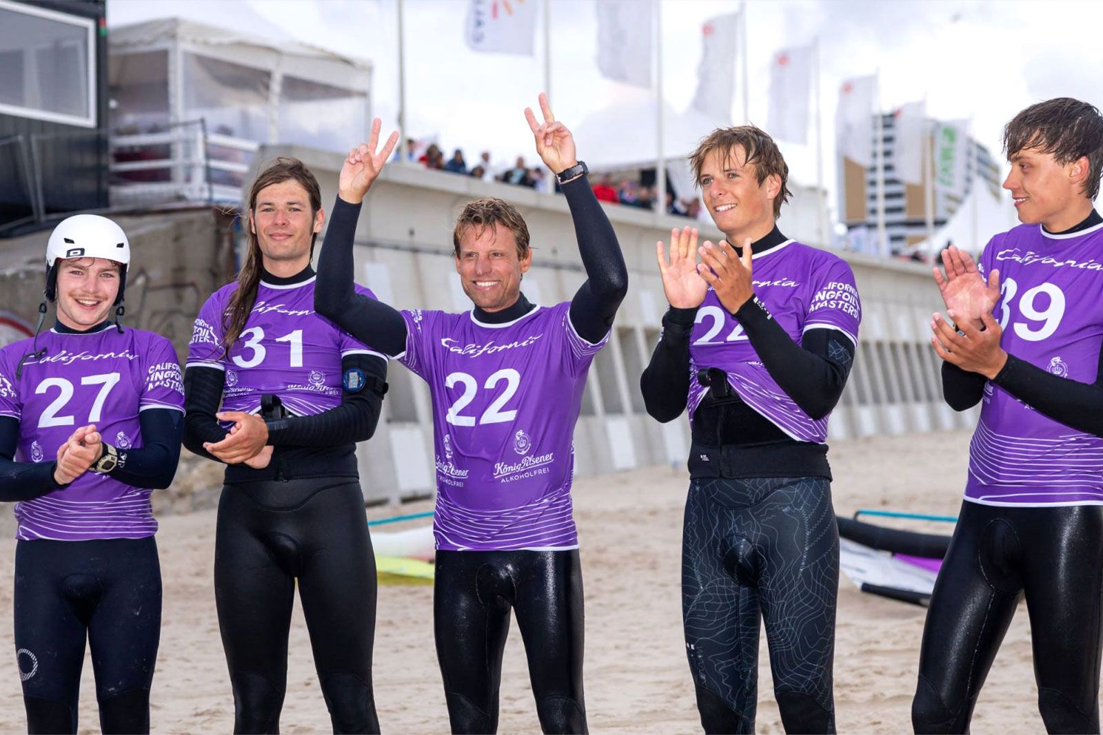 California Wingfoil Masters Sylt 2025: Jelena Duwe und Klaas Voget gewinnen die Wave-Disziplin