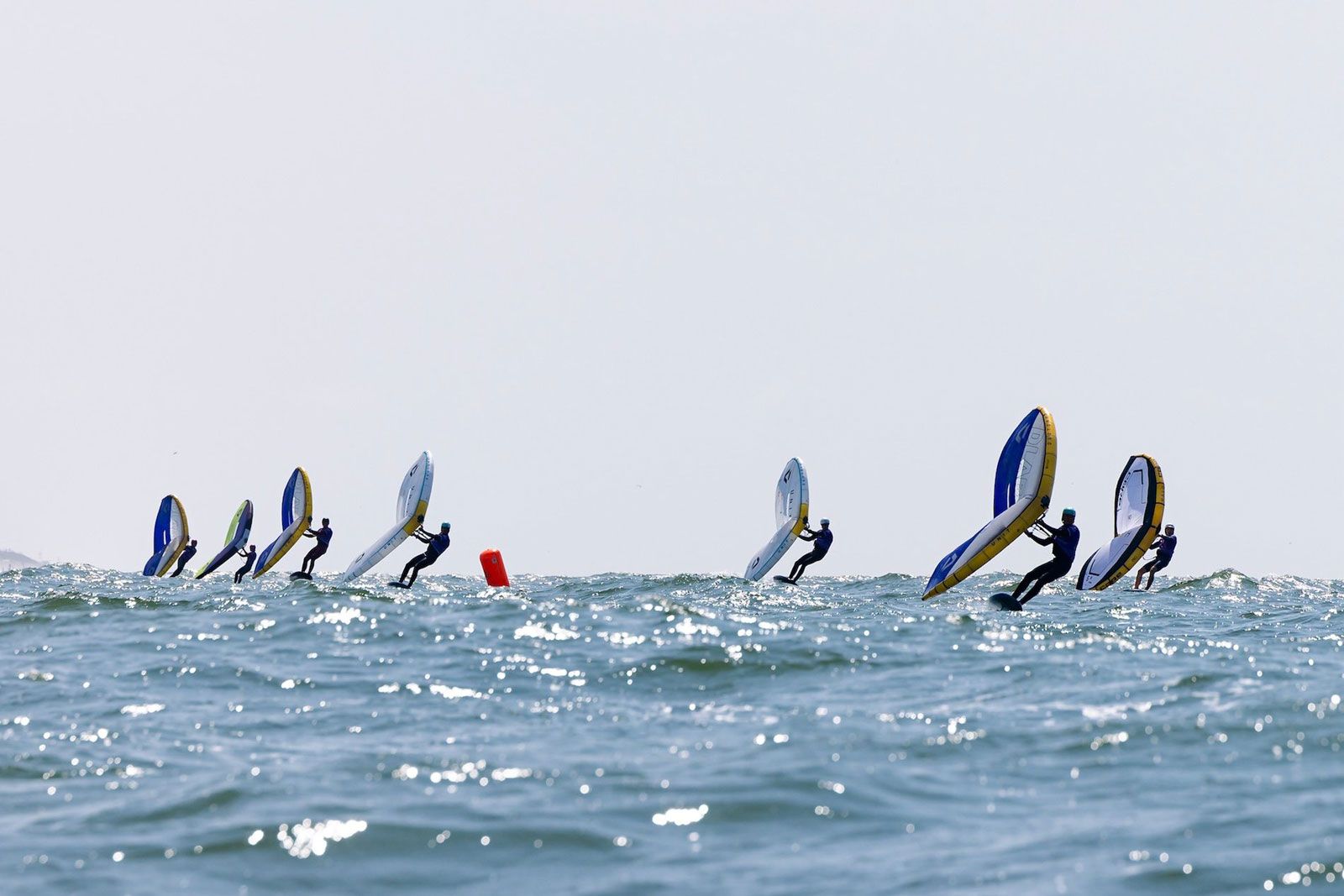 California Wingfoil Masters Sylt 2025: Jonas Manthei führt im Wingfoil Slalom 