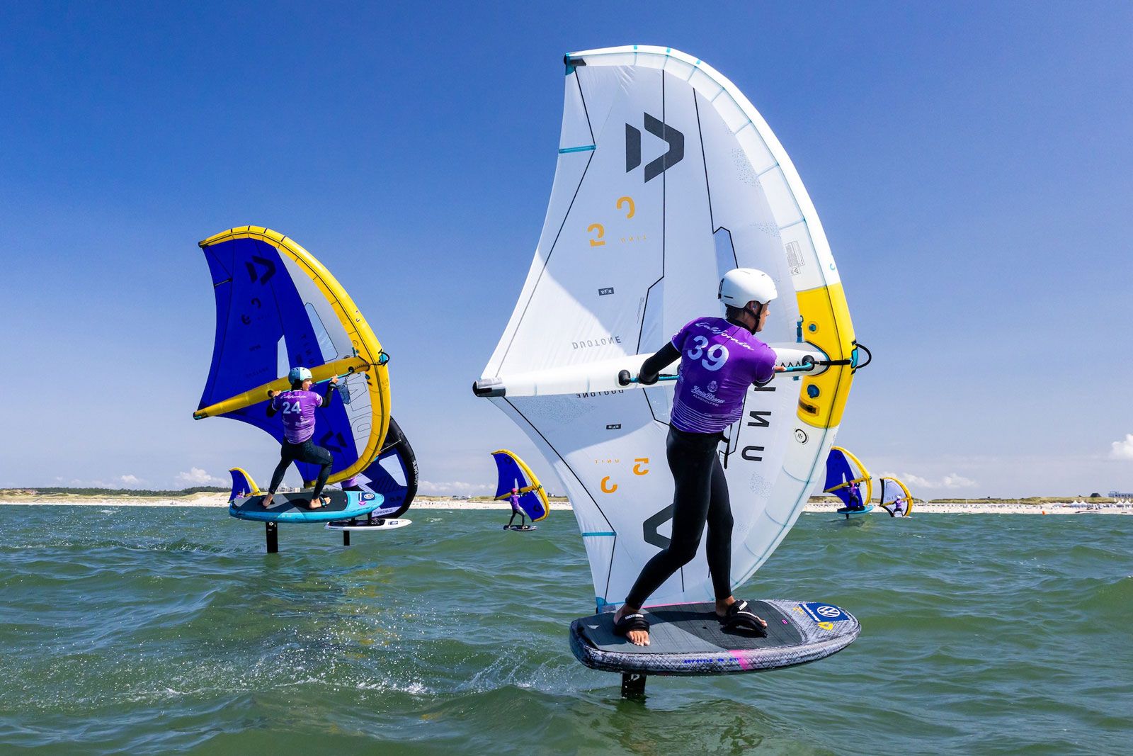 California Wingfoil Masters Sylt 2025: Jonas Manthei führt im Wingfoil Slalom 