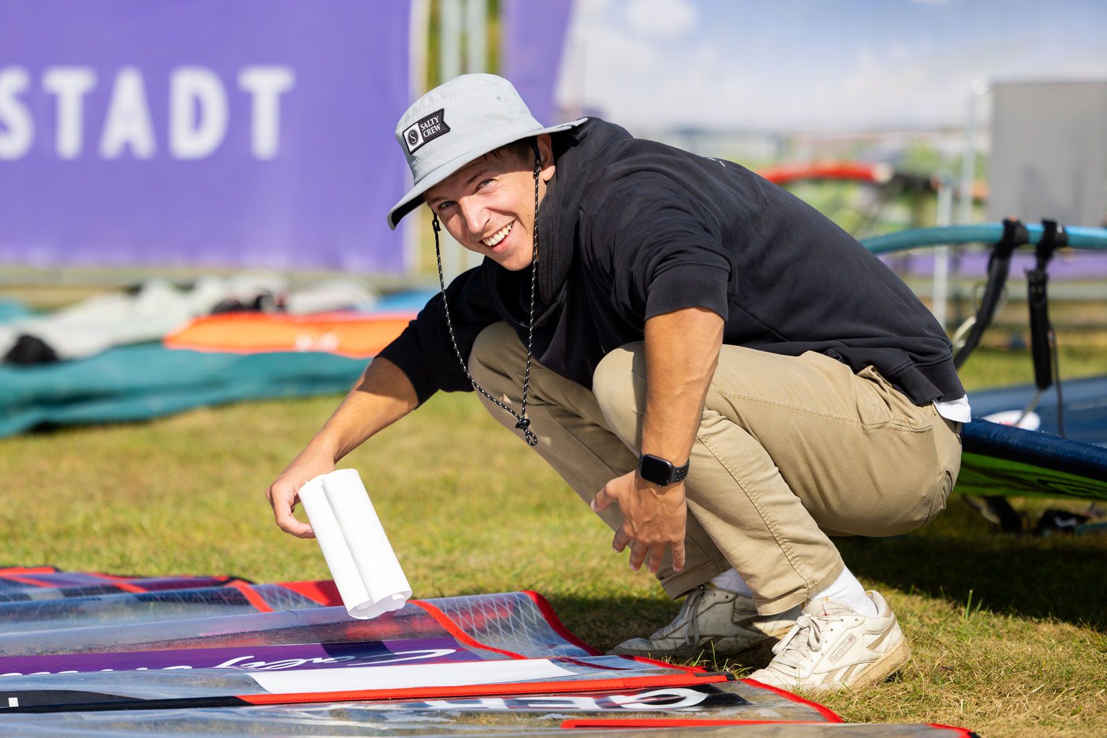 California Windsurf Cup Heiligenhafen 2025: Ruhiger Auftakt am Eröffnungstag 