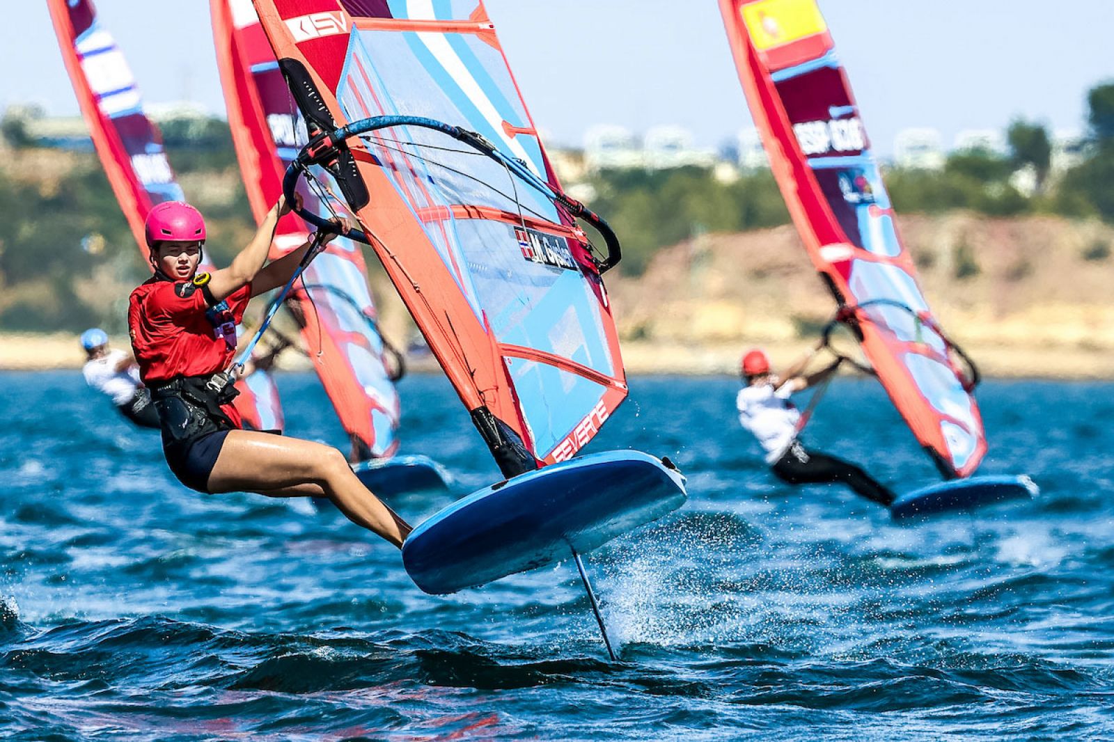 iQFOiL U23 World Championship Portimo 2025: Taktikwechsel bei nachlassenden Winden 