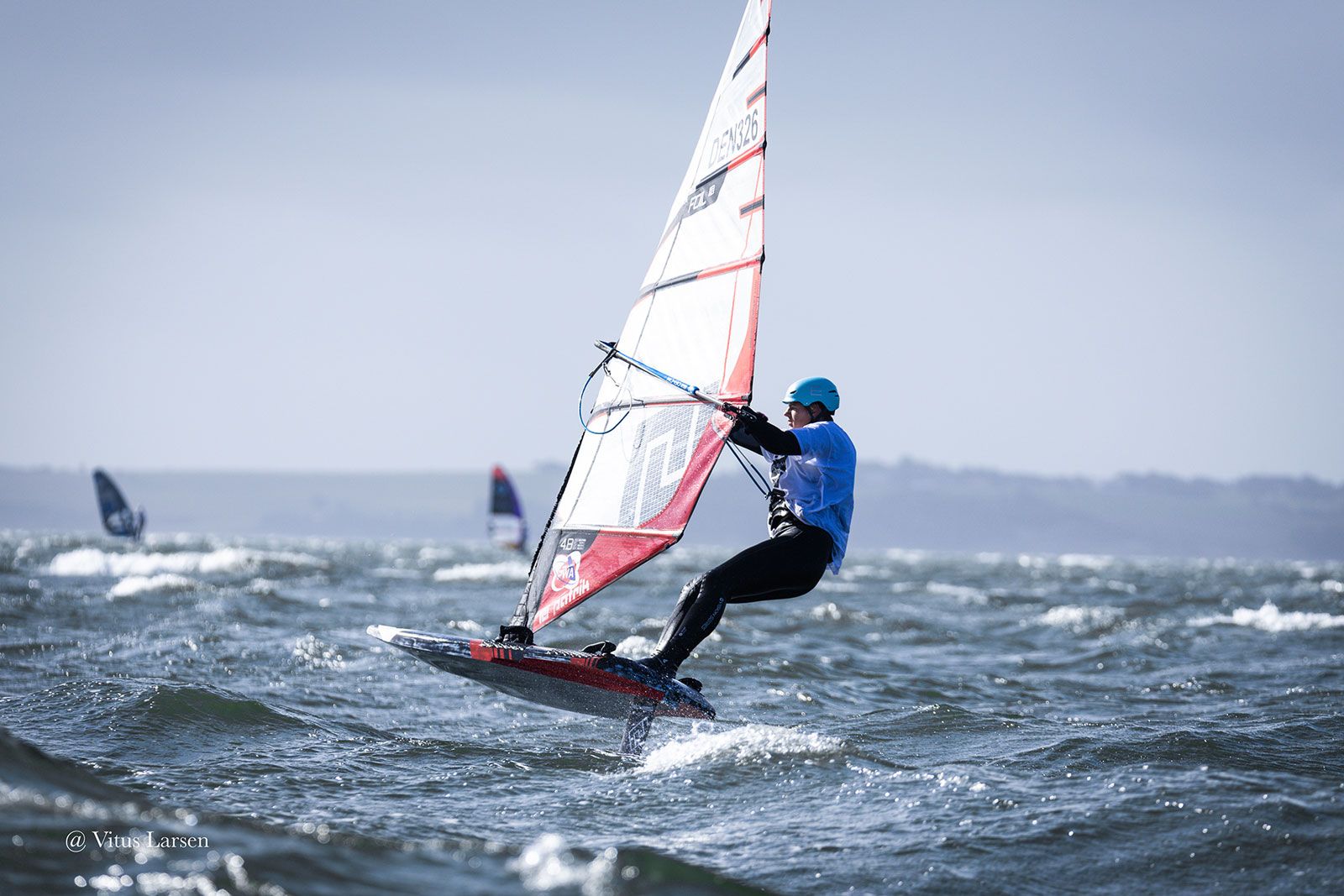 PWA/IWT Youth World Cup Klitmller 2025: Slalom-Action bei Starkwind 