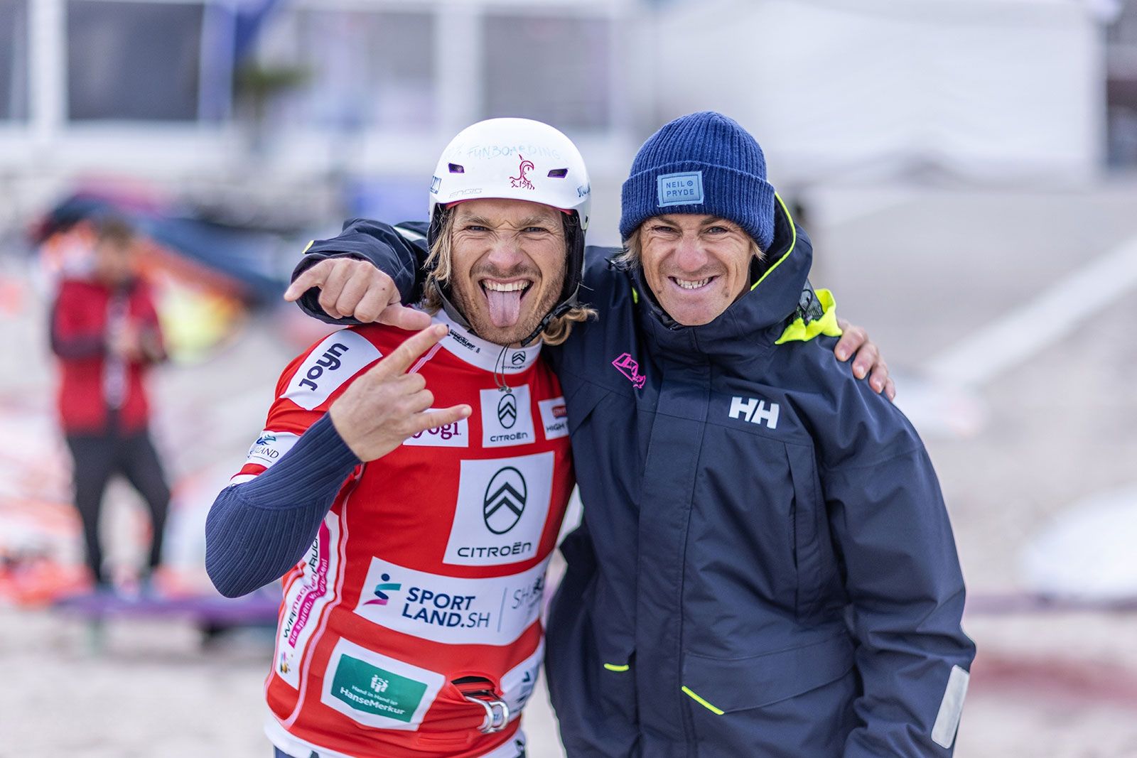 Balz Mller und Yentel Caers, Foto: PWA/John Carter