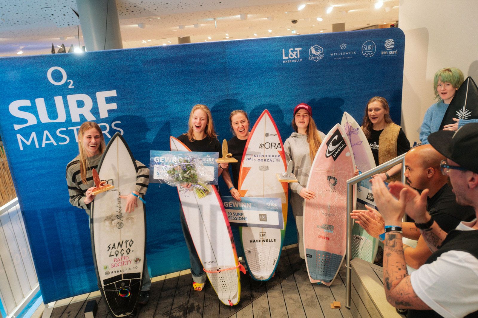 o2 SURF MASTERS Hasewelle 2026: Marius Gerlach und Aksinia Semenova triumphieren 