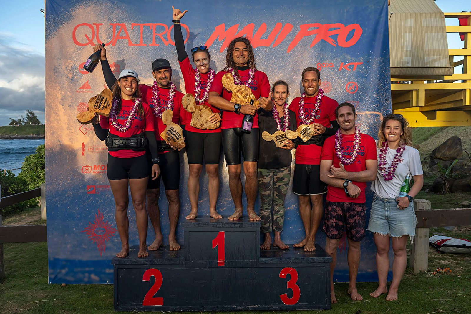 PWA/WWT Quatro Maui Pro 2026: Bernd Roediger und Marine Hunter siegen 