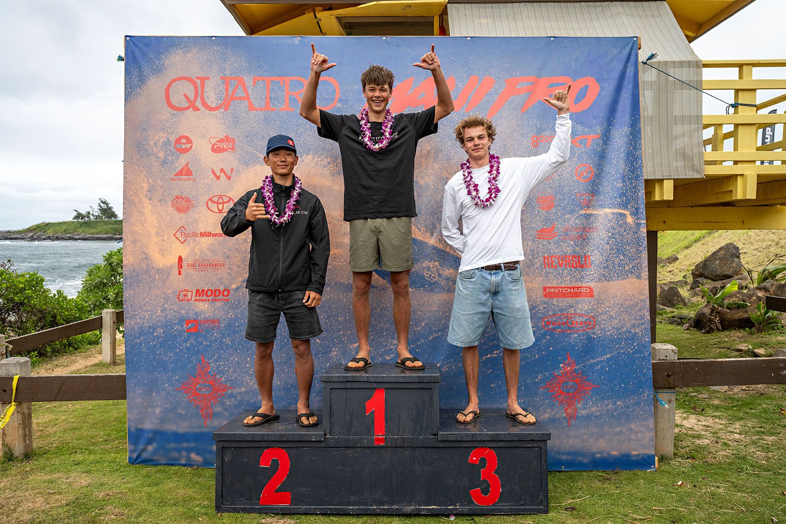 PWA/WWT Quatro Maui Pro 2026: Junioren und Masters glänzen for Maui