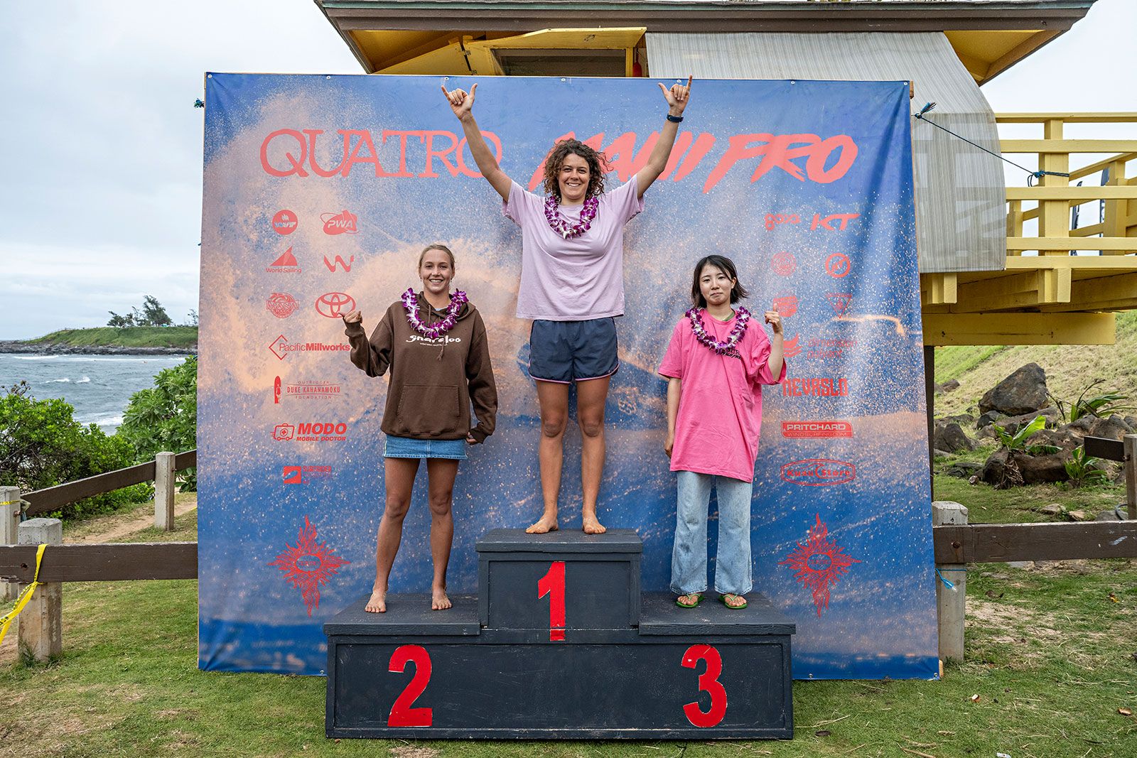 PWA/WWT Quatro Maui Pro 2026: Junioren und Masters glänzen for Maui