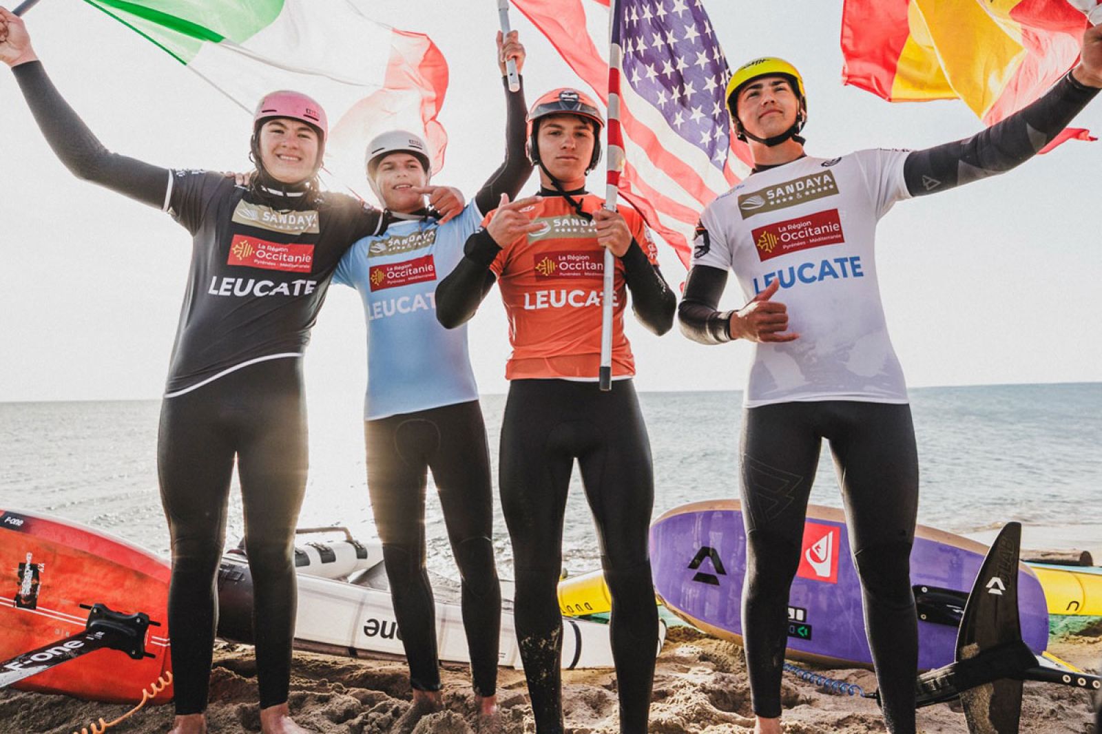 GWA World Cup Leucate 2026: Tom Acherer und Nia Suard�az gewinnen beim Auftakt 