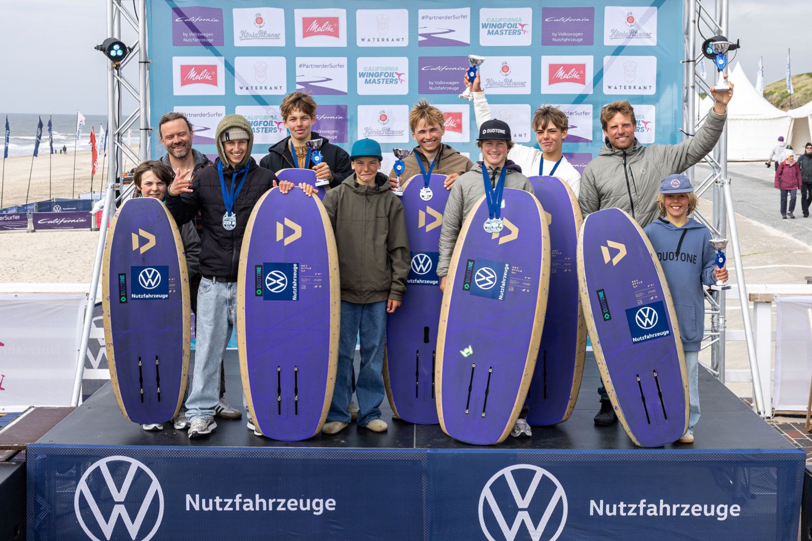 California Wingfoil Masters Summer Opening Sylt 2026: Klaas und Tebbe Voget dominieren im Waveriding 