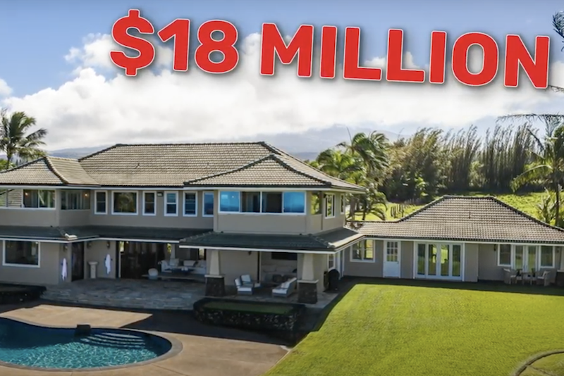 Ihr könnt das Haus von Robby Naish auf Maui kaufen