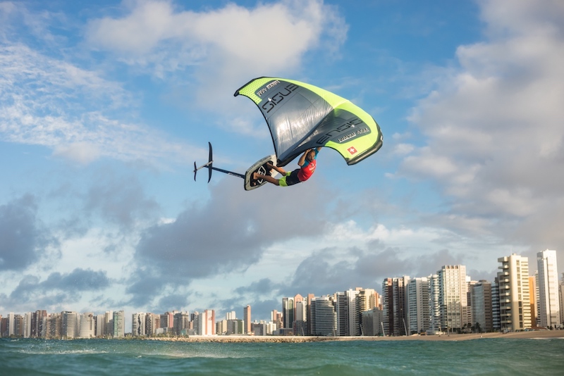 Wingfoil-Event in Brasilien startet mit Kite-Layday