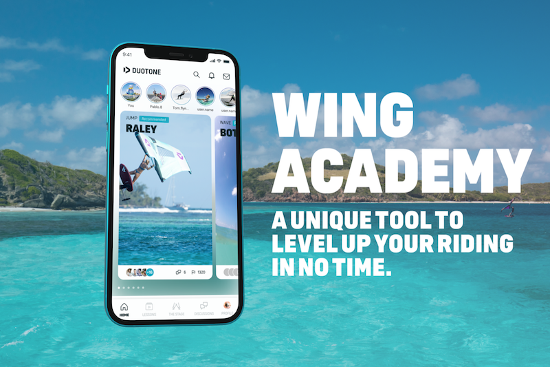 Die Duotone Wing-Academy: Wingen per App