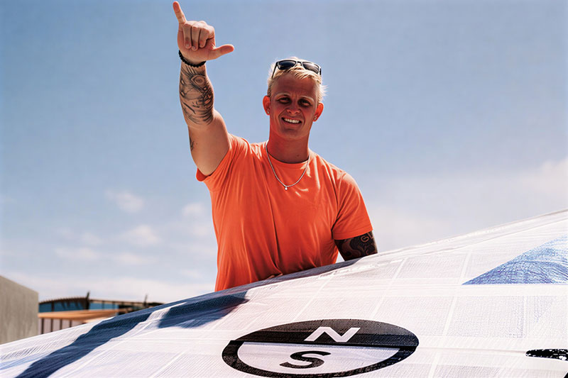 Amado Vrieswijk startet f&uuml;r North Windsurfing