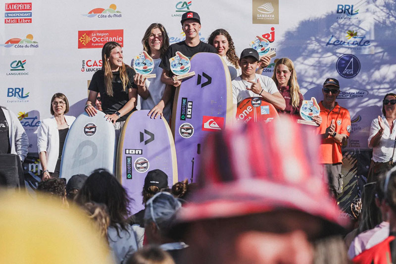 Viermal Podium f&uuml;r Duotone beim ersten Stopp der GWA World Tour